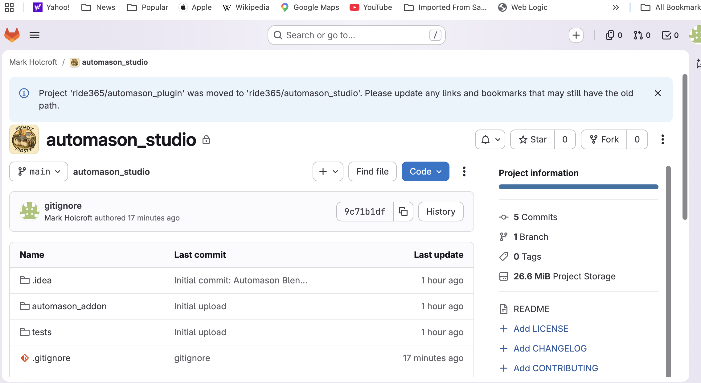 Automason Studio interface concept for Project Pigsty phase two